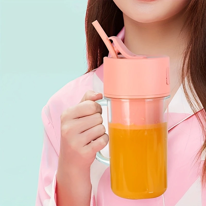 Mason Portable Mini Juicer Blender With Straw Cup
