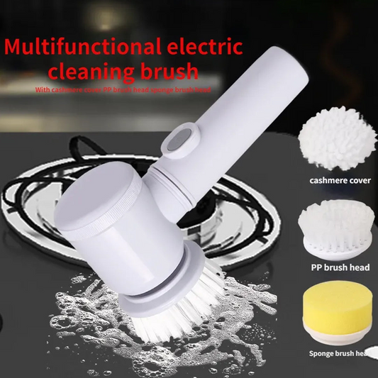 5-in-1 Electric Magic Cleaning Brush, Multifunctional Electric Spin Scrubber