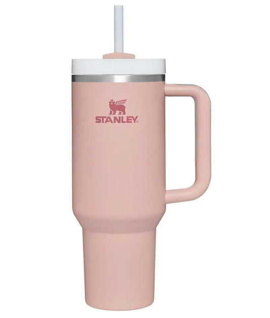 Stanley Tumbler With Straw- Insulated Stainless Steel (24 Hour)Hot And Cold