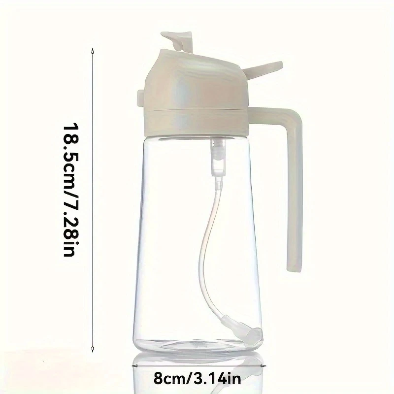 2 in 1 Glass Oil Dispenser and Spray Bottle