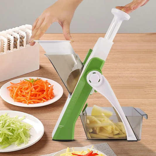 Mandoline Slicer for Kitchen, 5 in 1 Vegetable Slicer Cutter