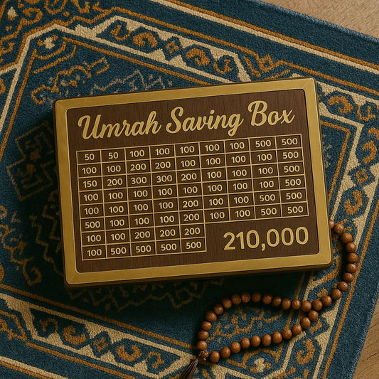 Umrah Saving Box - Save Money For Umrah