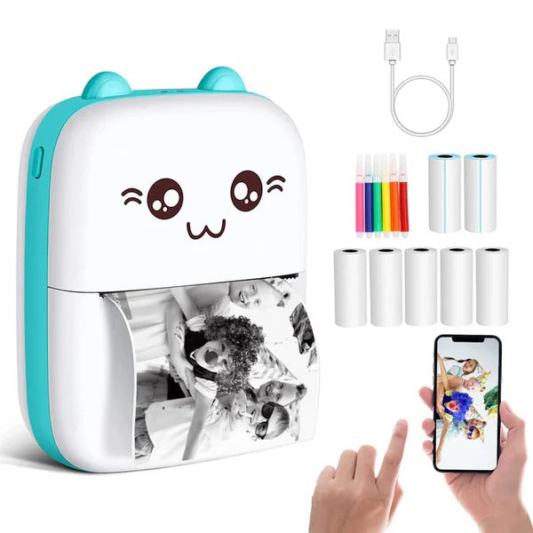 Portable Bluetooth Wireless Thermal Mini Printer