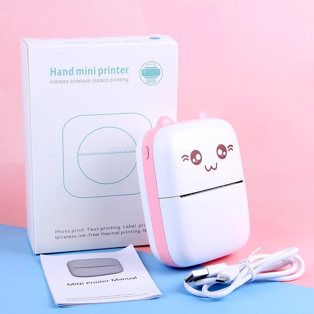 Portable Bluetooth Wireless Thermal Mini Printer