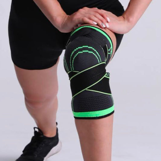Pack of 2 – Adjustable 3D Knee Support Bands for Both Legs | Pain Relief & Injury Protection