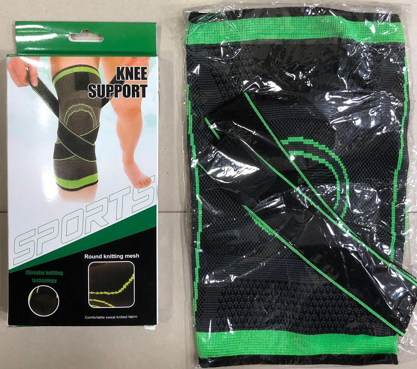 Pack of 2 – Adjustable 3D Knee Support Bands for Both Legs | Pain Relief & Injury Protection